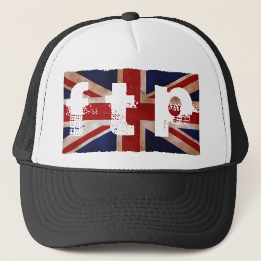 FTP Union Jack Trucker Hat Trucker Pet (Voorkant)