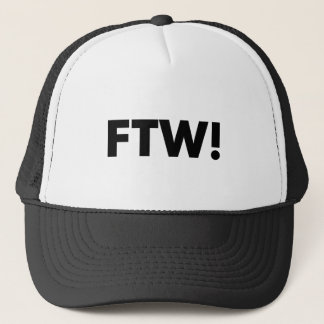 FTW! Voor de Win! Trucker Pet