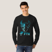 FTX US Cryptocurrency FTX munt token T-shirt (Voorkant volledig)