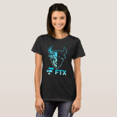 FTX US Cryptocurrency FTX munt token T-shirt (Voorkant volledig)
