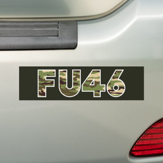 FU46 Biden Bumpersticker (Op auto)