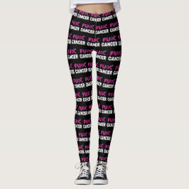 FU CANCER... Borstkanker Leggings