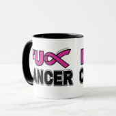 FU CANCER... Borstkanker Mok (Voorkant links)