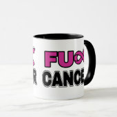 FU CANCER... Borstkanker Mok (Voorkant rechts)