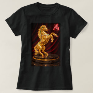 Fu Chinees Dierriem Jaar van het Paard 0046499 T-shirt