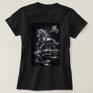 Fu Chinese Dierenriem Jaar van het Paard 0046424 T-shirt