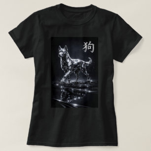 Fu Chinese Dierierem Ziekte Jaar van de Hond 00464 T-shirt