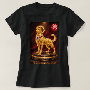 Fu Chinese Dierieremcycle Jaar van de Hond 0046503 T-shirt