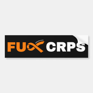 FU CRPS BUMPERSTICKER