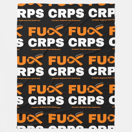 FU CRPS FLEECE DEKEN (Voorkant)