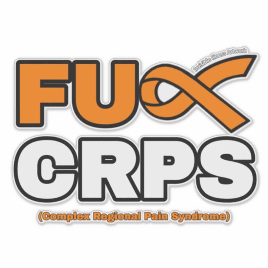 FU CRPS STICKER (Voorkant)