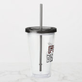 FU Diabetes Acryl Drinkbeker (Rechts)
