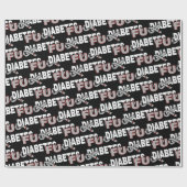 FU Diabetes Cadeaupapier (Vlak)