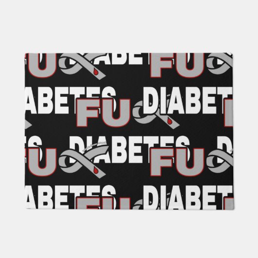 FU Diabetes Deurmat (Voorkant)