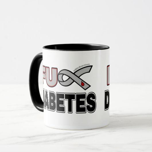 FU Diabetes Mok (Voorkant links)