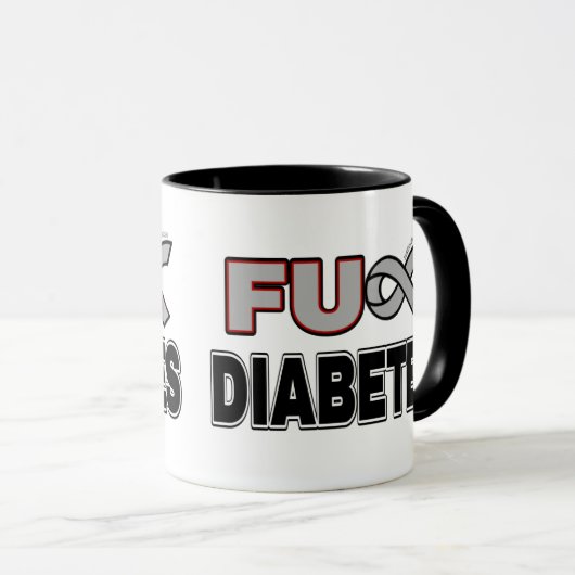 FU Diabetes Mok (Voorkant rechts)