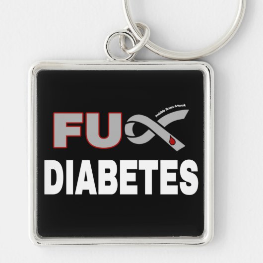 FU Diabetes Sleutelhanger (Voorkant)