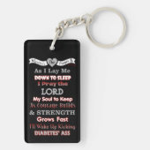 FU Diabetes Sleutelhanger (achterkant)