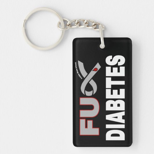 FU Diabetes Sleutelhanger (Voorkant)