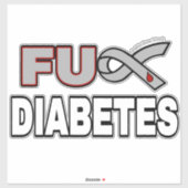 FU Diabetes Sticker (Vel)