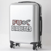 FU Diabetes Sticker (Koffer)