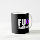 Fu Hashimotos Paars Ribbon - Hashimotos Koffiemok (Voorkant rechts)
