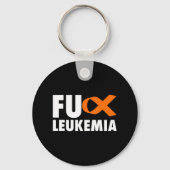 FU Leukemie Fun Leukemie Bewustheid Sleutelhanger (Voorkant)