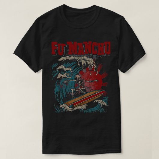 Fu Manchu band rock star slayer band Fu Manchu Fu T-shirt (Design voorkant)