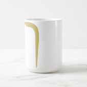 Fu Manchu Mustache in Blonde Koffiemok (Center)