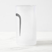 Fu Manchu Mustache Matglas Bierpul (Center)