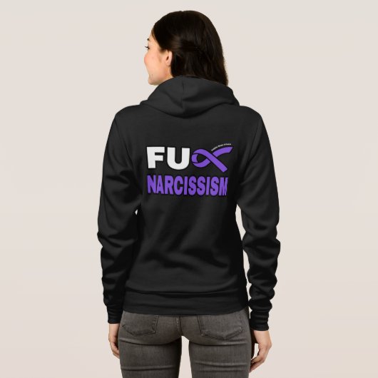 FU NARCISSISM HOODIE (Achterkant volledig)