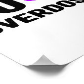 Fu Overdosis - Verslavingsbewustzijn Poster (Hoek)