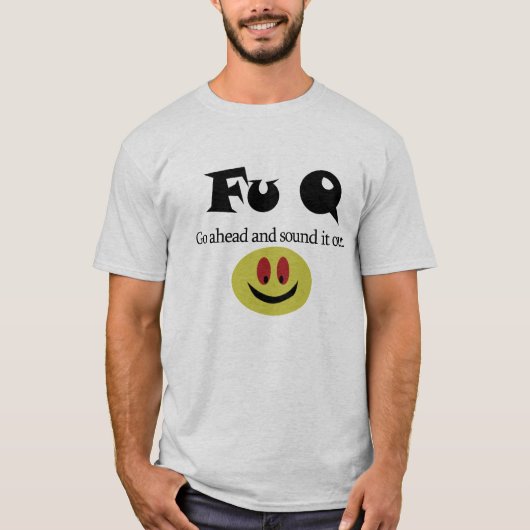 Fu Q-T-shirt T-shirt (Voorkant)
