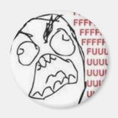 FU Rage Comic Magneet (Voorkant)