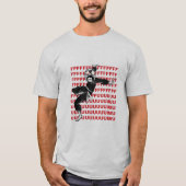 FU Super Rage Meme Face Ninja Shirt (Voorkant)