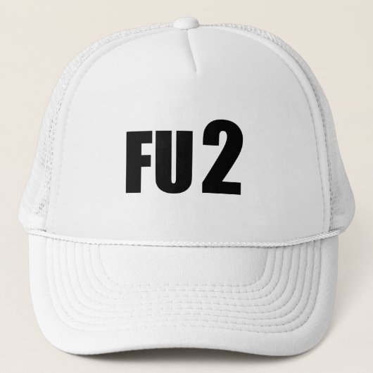 Fu te T-shirt Trucker Pet (Voorkant)