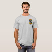 FU Weasel Design (lichtgekleurd) T-shirt (Voorkant volledig)