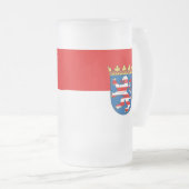 Fůag van de Mok "Hesse Frosted Glass Beer" (Voorkant rechts)