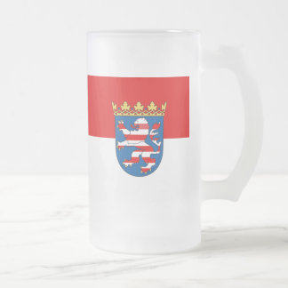 Fůag van Hesse Vorst Glas Bierpul Matglas Bierpul
