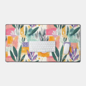 Fuavism stijl Tuin Poorten Patroon Bureaumat (Keyboard & Muis)