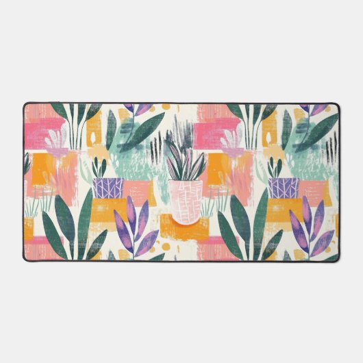 Fuavism stijl Tuin Poorten Patroon Bureaumat (Voorkant)