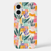 Fuavism stijl Tuin Poorten Patroon Case-Mate iPhone Case (Achterkant)