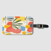 Fuavism Style Levendige kleuren Tuin Pot Bagagelabel (Voorkant (horizontaal))