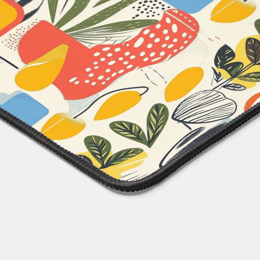 Fuavism Style Levendige kleuren Tuin Pot Bureaumat (Hoek)