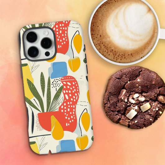 Fuavism Style Levendige kleuren Tuin Pot Case-Mate iPhone Case