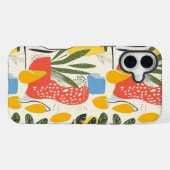 Fuavism Style Levendige kleuren Tuin Pot iPhone Hoesje (Achterkant horizontaal)