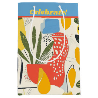 Fuavism Style Levendige kleuren Tuin Pot Medium Cadeauzakje