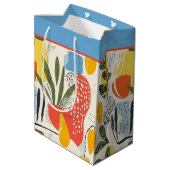 Fuavism Style Levendige kleuren Tuin Pot Medium Cadeauzakje (Achterkant Gekanteld)