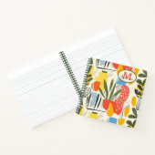 Fuavism Style Levendige kleuren Tuin Pot Notitieboek (Binnen)