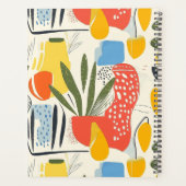 Fuavism Style Levendige kleuren Tuin Pot Planner (Achterkant)